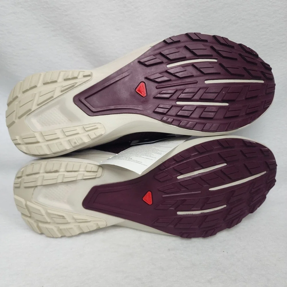Salomon Impulse 415982 Womens 10 Sneakers Grape Wine Purple Trail Running Shoes
